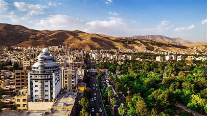 نمای بیرونی هتل ستارگان شیراز